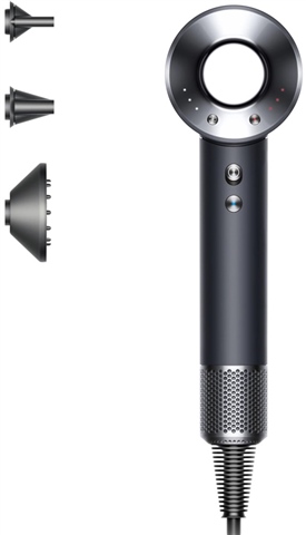 Dyson Supersonic HD01 Hair Dryer (3 Attachments) - Black/Nickel, C